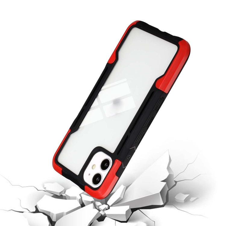 For iPhone 11 TPU + PC + Acrylic 3 in 1 Shockproof Protective Case