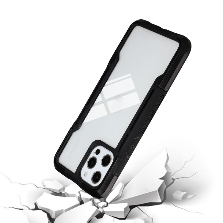 For iPhone 11 Pro Max TPU + PC + Acrylic 3 in 1 Shockproof Protective Case