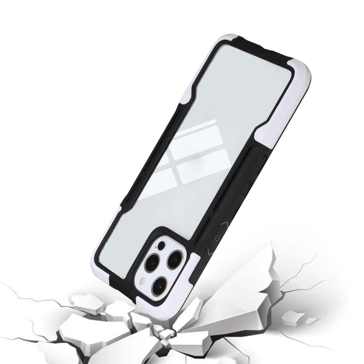 For iPhone 11 Pro Max TPU + PC + Acrylic 3 in 1 Shockproof Protective Case