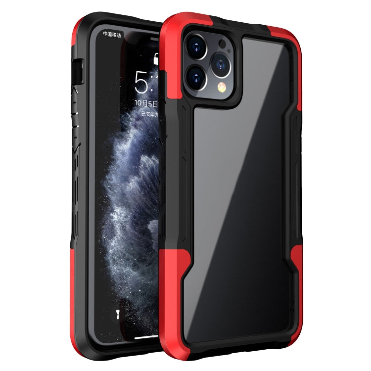 For iPhone 11 Pro Max TPU + PC + Acrylic 3 in 1 Shockproof Protective Case