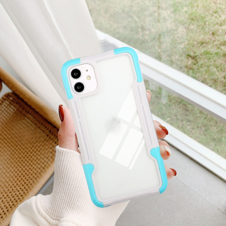 For iPhone 12 mini TPU + PC + Acrylic 3 in 1 Shockproof Protective Case