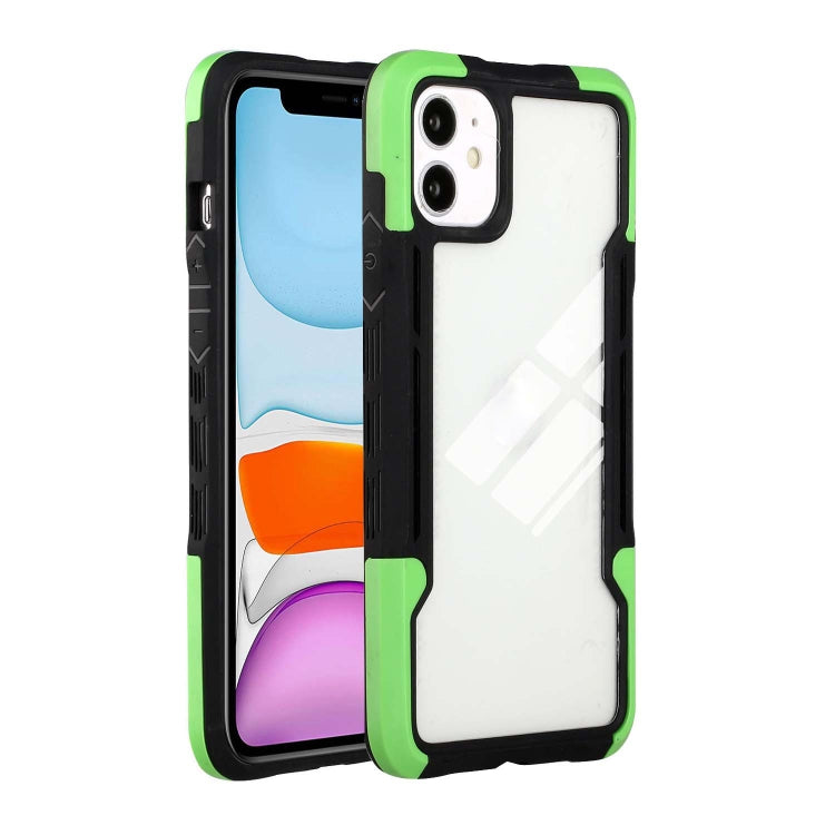 For iPhone 12 mini TPU + PC + Acrylic 3 in 1 Shockproof Protective Case