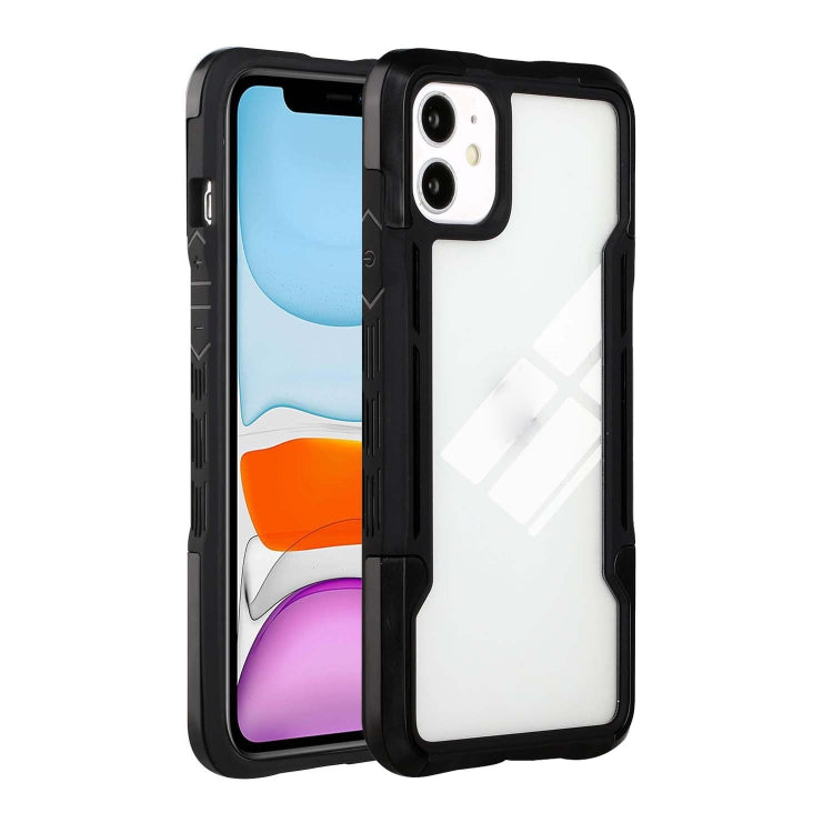 For iPhone 12 mini TPU + PC + Acrylic 3 in 1 Shockproof Protective Case