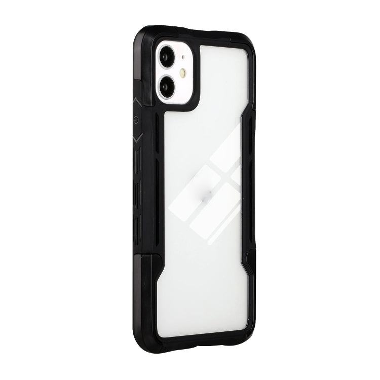 For iPhone 12 mini TPU + PC + Acrylic 3 in 1 Shockproof Protective Case