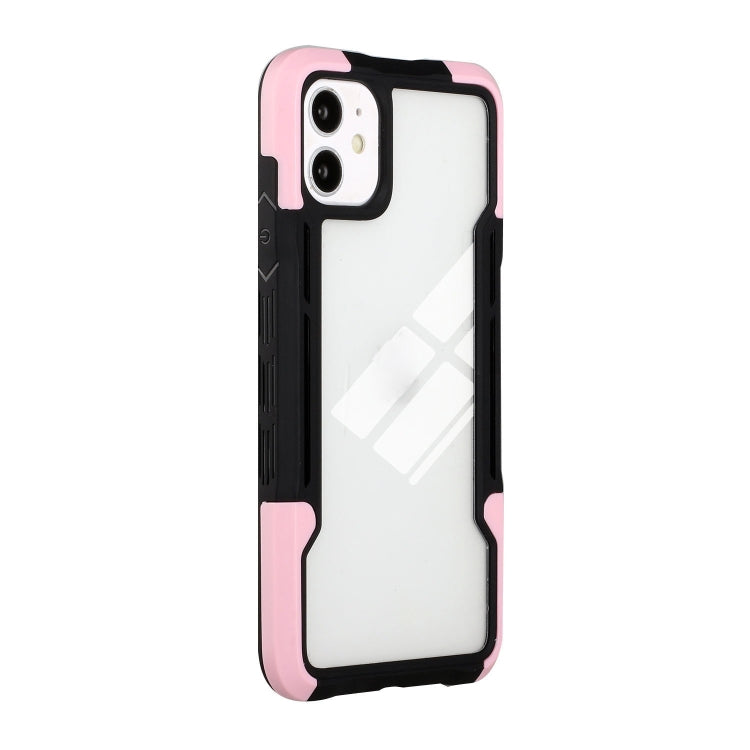 For iPhone 12 mini TPU + PC + Acrylic 3 in 1 Shockproof Protective Case