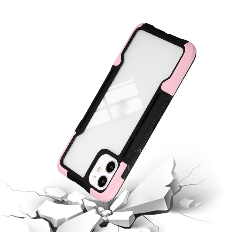 For iPhone 12 mini TPU + PC + Acrylic 3 in 1 Shockproof Protective Case