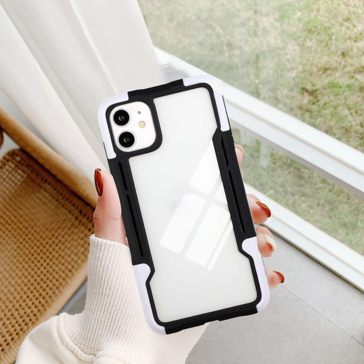 For iPhone 12 mini TPU + PC + Acrylic 3 in 1 Shockproof Protective Case
