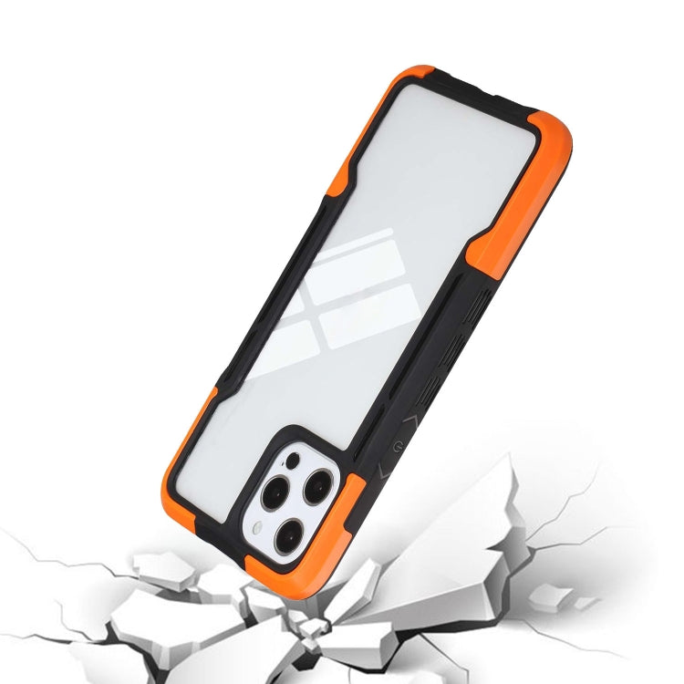 For iPhone 12 / 12 Pro TPU + PC + Acrylic 3 in 1 Shockproof Protective Case