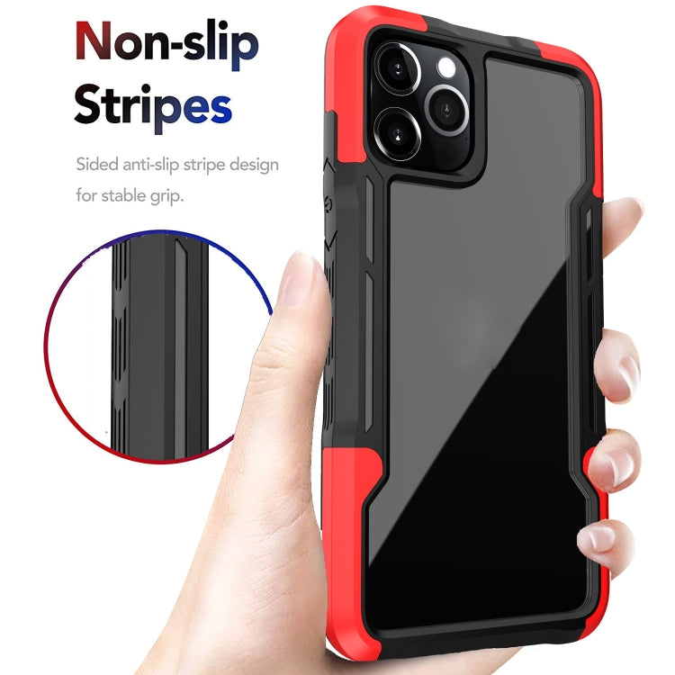 For iPhone 12 / 12 Pro TPU + PC + Acrylic 3 in 1 Shockproof Protective Case