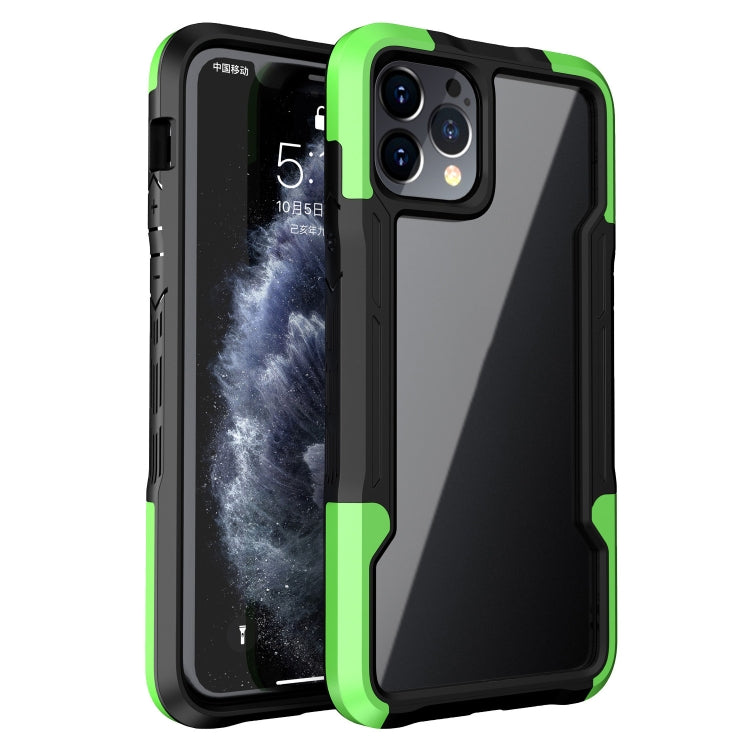 For iPhone 12 Pro Max TPU + PC + Acrylic 3 in 1 Shockproof Protective Case