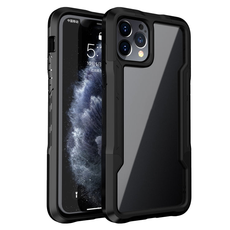 For iPhone 12 Pro Max TPU + PC + Acrylic 3 in 1 Shockproof Protective Case