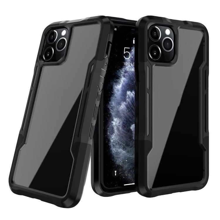 For iPhone 12 Pro Max TPU + PC + Acrylic 3 in 1 Shockproof Protective Case
