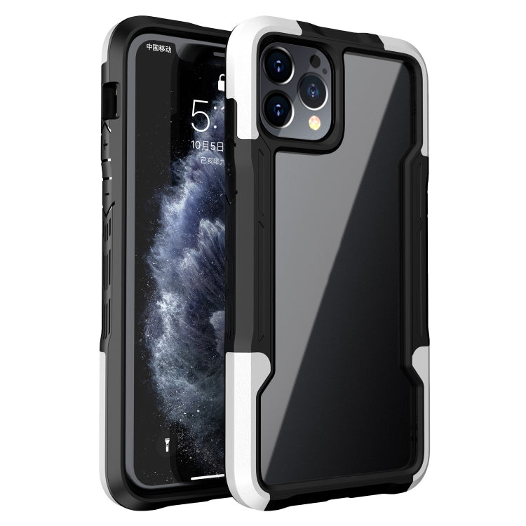 For iPhone 12 Pro Max TPU + PC + Acrylic 3 in 1 Shockproof Protective Case