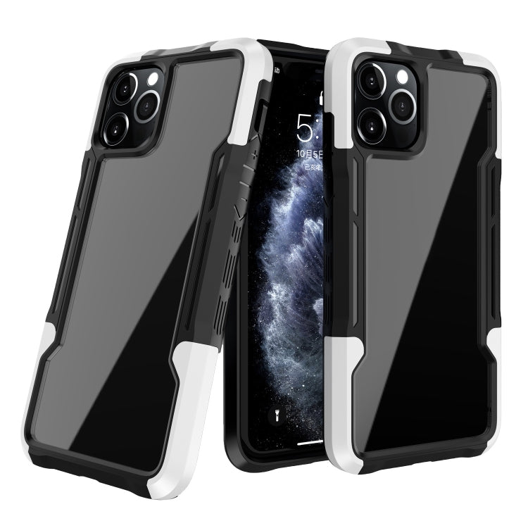 For iPhone 12 Pro Max TPU + PC + Acrylic 3 in 1 Shockproof Protective Case