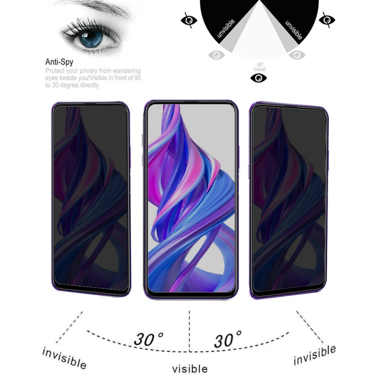 For Huawei Honor 9X 9H Surface Hardness 180 Degree Privacy Anti Glare Screen Protector