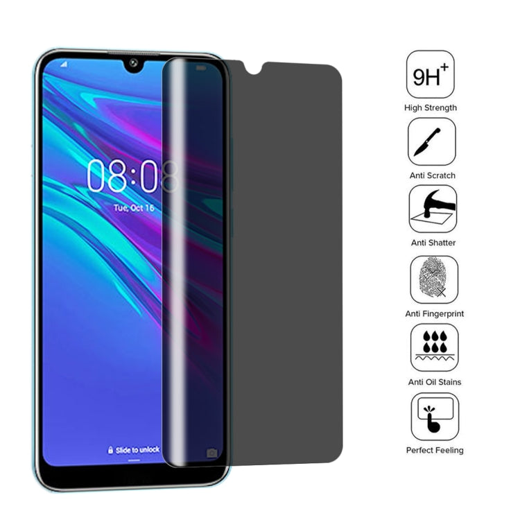 For Huawei Honor 8A 9H Surface Hardness 180 Degree Privacy Anti Glare Screen Protector