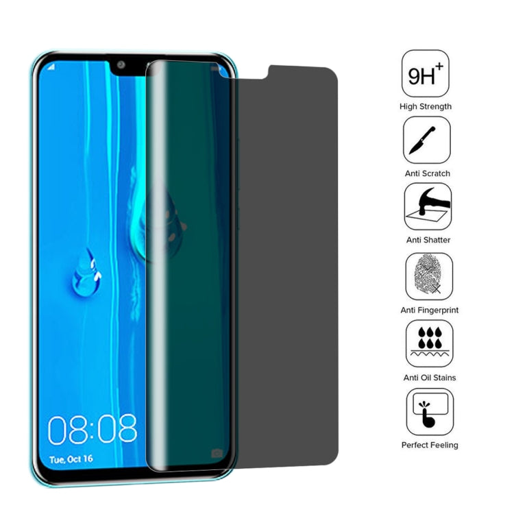 For Huawei Enjoy 9 Plus 9H Surface Hardness 180 Degree Privacy Anti Glare Screen Protector