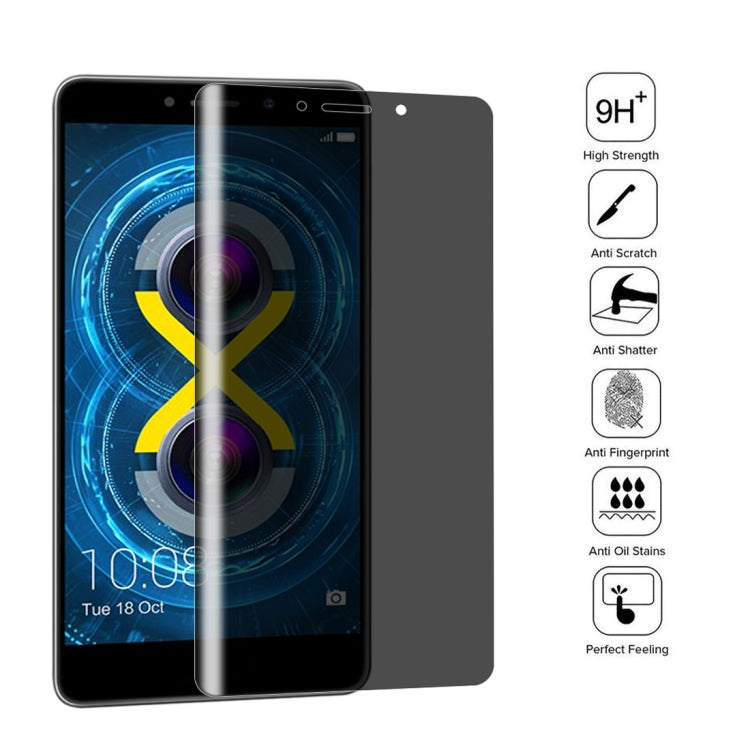 For Huawei Honor 6X 9H Surface Hardness 180 Degree Privacy Anti Glare Screen Protector