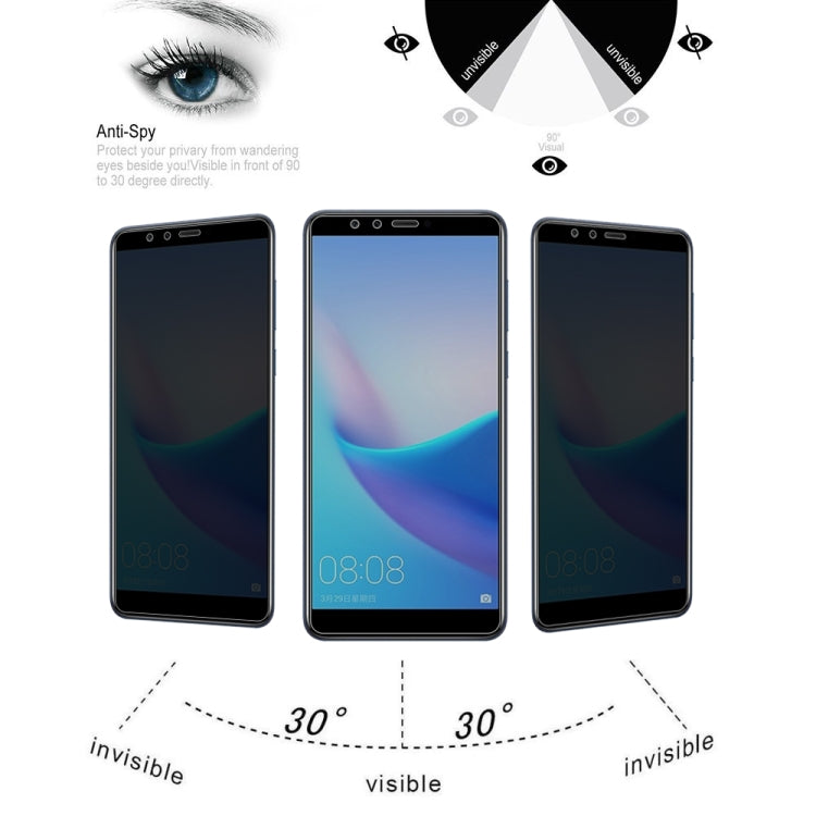 For Huawei Honor 8 Plus 9H Surface Hardness 180 Degree Privacy Anti Glare Screen Protector