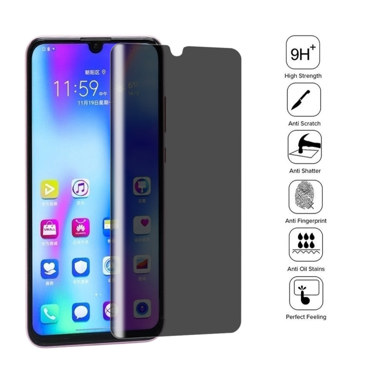For Huawei Honor 10 9H Surface Hardness 180 Degree Privacy Anti Glare Screen Protector