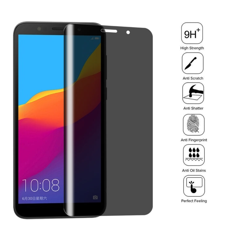 For Huawei Honor 7A 9H Surface Hardness 180 Degree Privacy Anti Glare Screen Protector