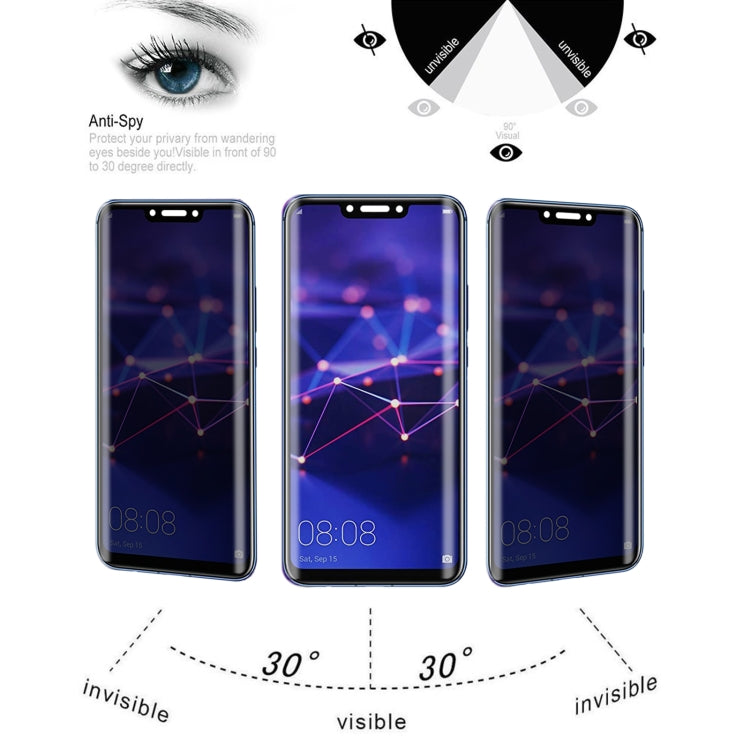 For Huawei Mate 20 Lite 9H Surface Hardness 180 Degree Privacy Anti Glare Screen Protector