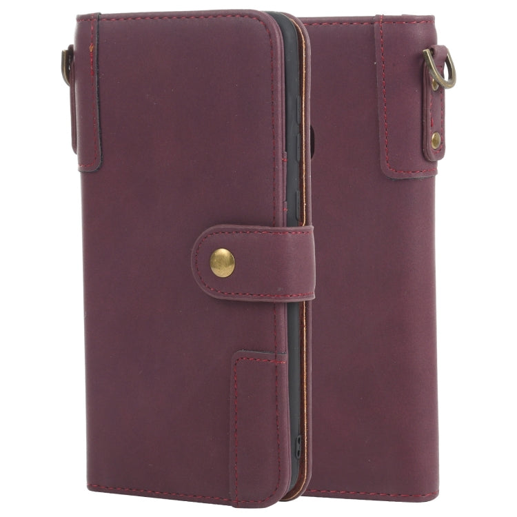 For Samsung Galaxy A21s Cowhide Texture Horizontal Flip Leather Case with Holder & Card Slots & Wallet & Lanyard