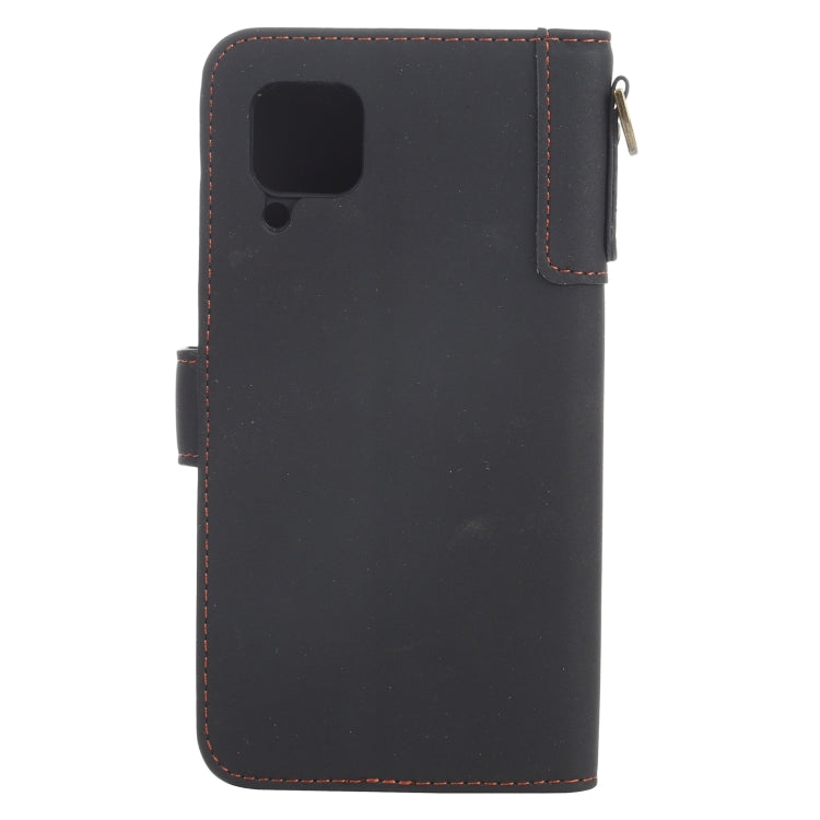 For Huawei P40 Lite Cowhide Texture Horizontal Flip Leather Case with Holder & Card Slots & Wallet & Lanyard