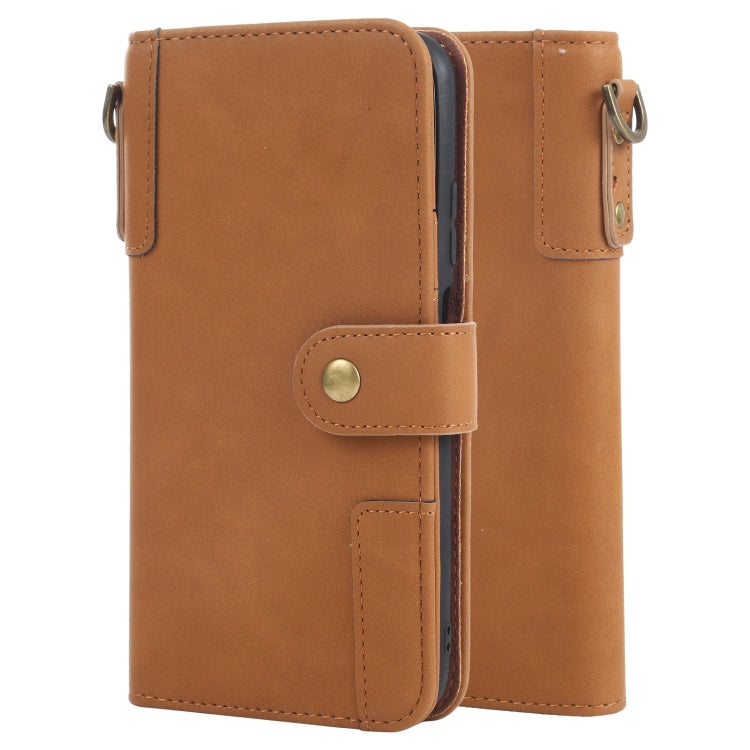 For Huawei P40 Lite Cowhide Texture Horizontal Flip Leather Case with Holder & Card Slots & Wallet & Lanyard