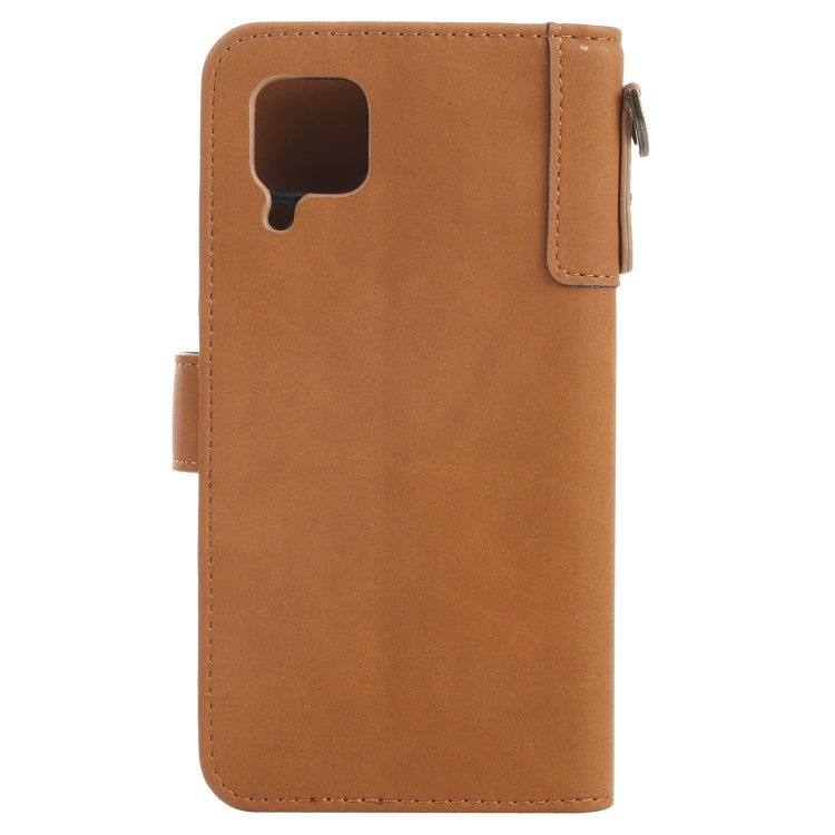 For Huawei P40 Lite Cowhide Texture Horizontal Flip Leather Case with Holder & Card Slots & Wallet & Lanyard