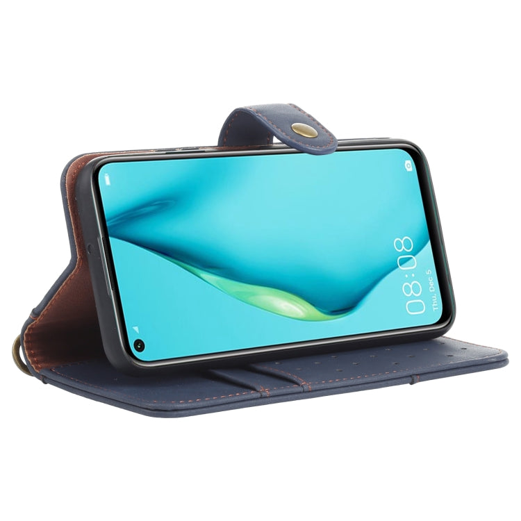 For Huawei P40 Lite Cowhide Texture Horizontal Flip Leather Case with Holder & Card Slots & Wallet & Lanyard
