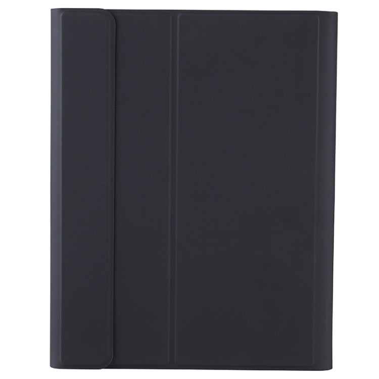 Y-C11B 2021 Detachable Candy Color Skin Texture Round Keycap Bluetooth Keyboard Leather Tablet Case with Pen Slot & Stand For iPad Pro 11 (2021)