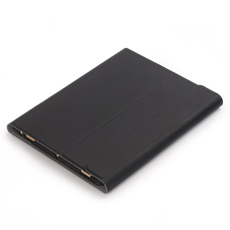 YA11B-A 2021 Detachable Lambskin Texture Round Keycap Bluetooth Keyboard Leather Tablet Case with Touch Control & Pen Slot & Stand For iPad Pro 11 (2021)