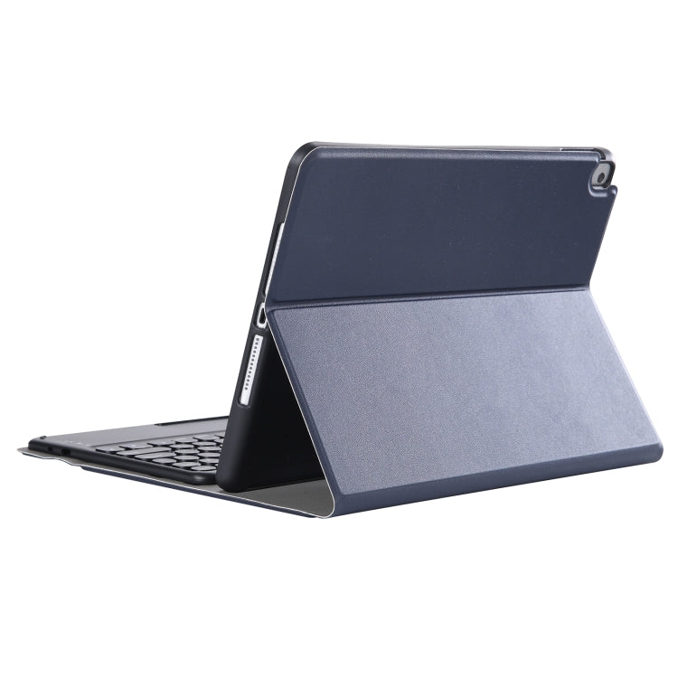 YA11B-A 2021 Detachable Lambskin Texture Round Keycap Bluetooth Keyboard Leather Tablet Case with Touch Control & Pen Slot & Stand For iPad Pro 11 (2021)