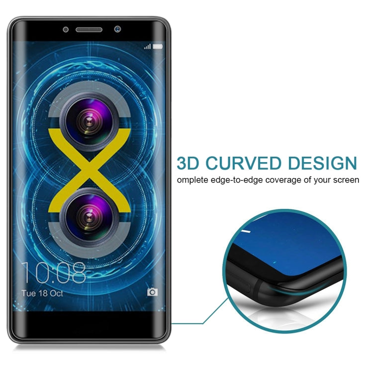 For Huawei Honor 6X 10 PCS 9H Surface Hardness 180 Degree Privacy Anti Glare Screen Protector