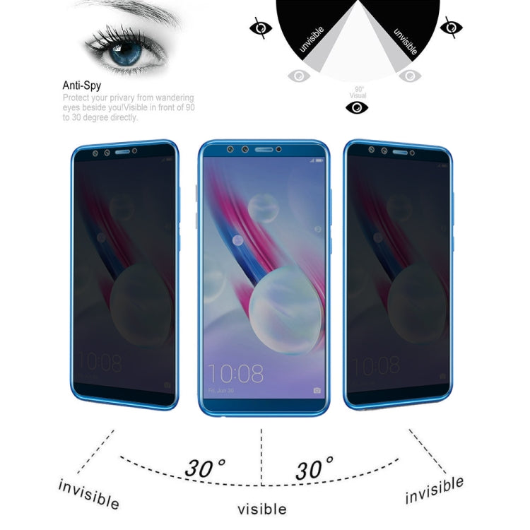 For Huawei Honor 9 Lite 10 PCS 9H Surface Hardness 180 Degree Privacy Anti Glare Screen Protector