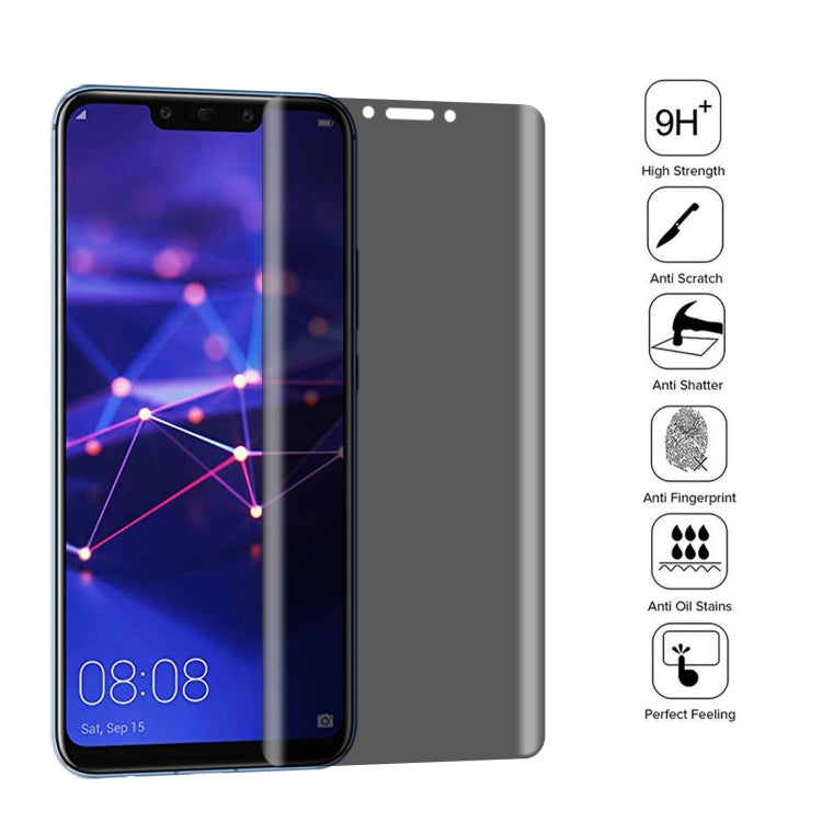 For Huawei Mate 20 Lite 10 PCS 9H Surface Hardness 180 Degree Privacy Anti Glare Screen Protector