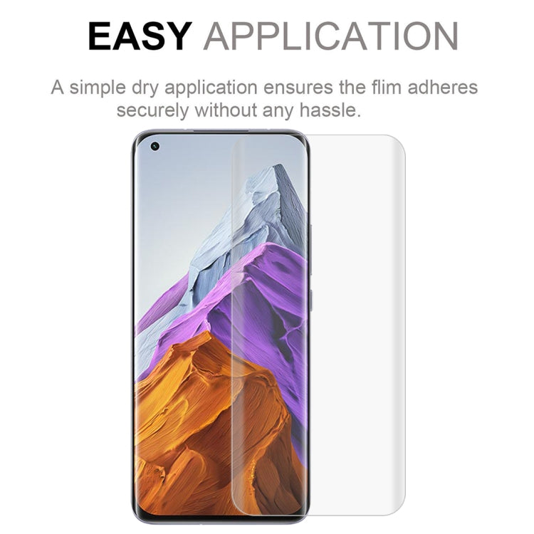 For Xiaomi Mi 11 Pro / 11 Ultra 2 PCS 3D Curved Silk-screen PET Full Coverage Protective Film(Transparent)