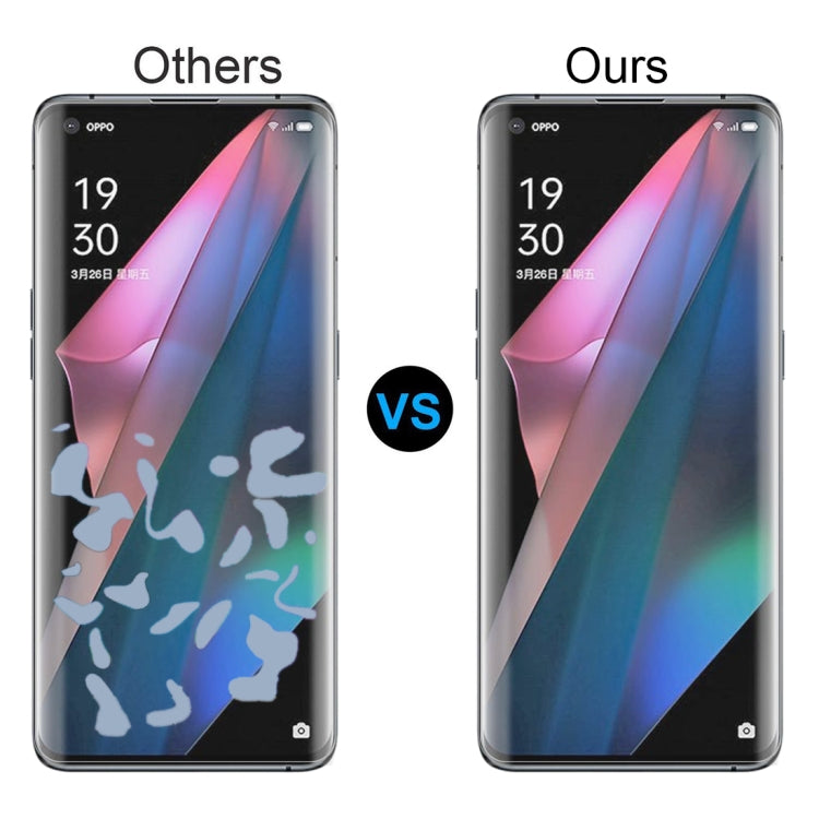 For OnePlus 9 Pro 2 PCS 3D Curved Silk-screen PET Full Coverage Protective Film(Transparent)