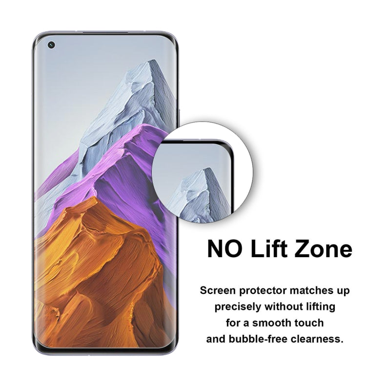 For Xiaomi Mi 11 Pro / 11 Ultra 50 PCS 3D Curved Silk-screen PET Full Coverage Protective Film(Transparent)