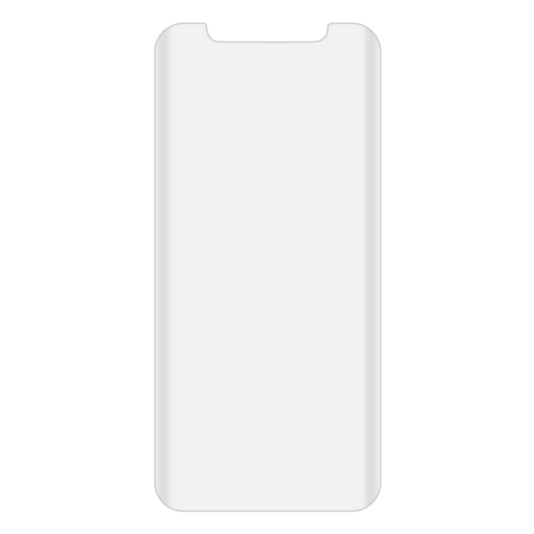 For iPhone 12 / 12 Pro 2pcs 3D Curved Silk-screen PET Full Coverage Protective Film(Transparent)