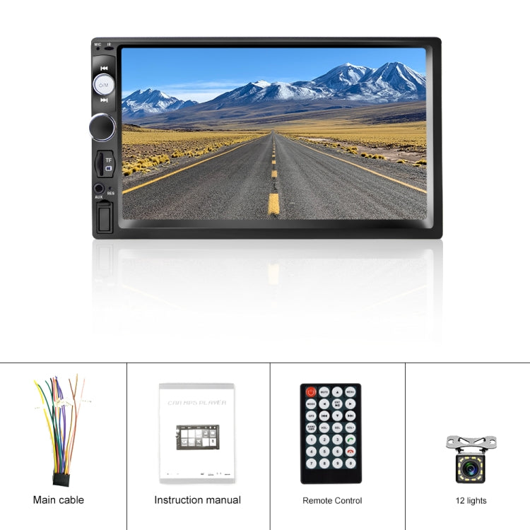 Q3188 7 inch Car Touch Screen MP5 Player Support FM / TF / Mirror Link