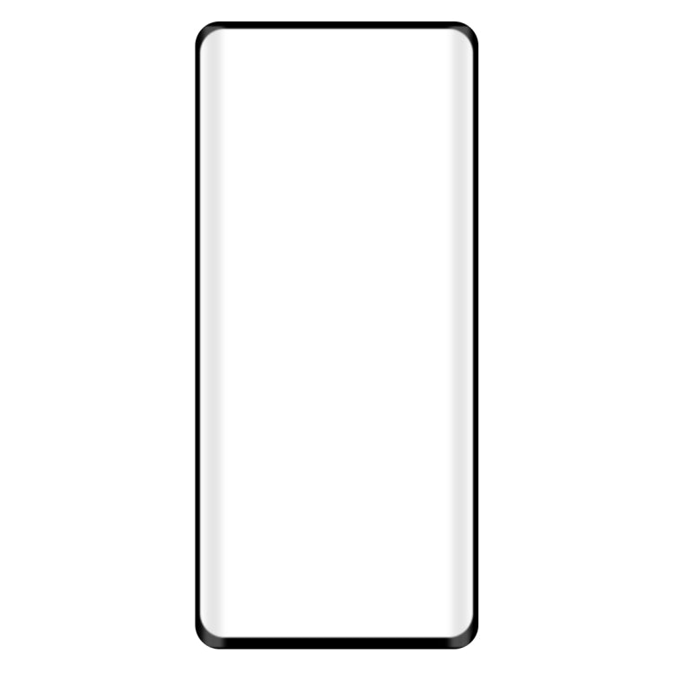 For OnePlus 8 / 8 5G UW Verizon 2 PCS 3D Curved Silk-screen PET Full Coverage Protective Film(Black)