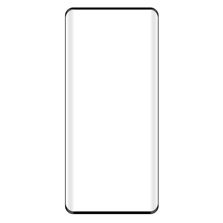 For OnePlus 8 Pro 2 PCS 3D Curved Silk-screen PET Full Coverage Protective Film(Black)