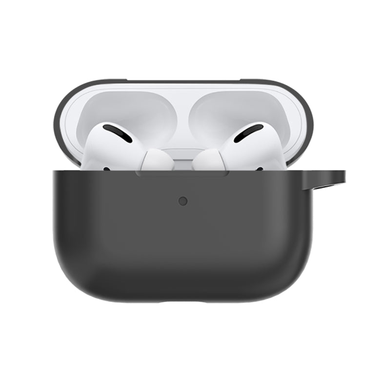 For Apple AirPods Pro Silicone Wireless Earphone Protective Case, Support Wireless Charging