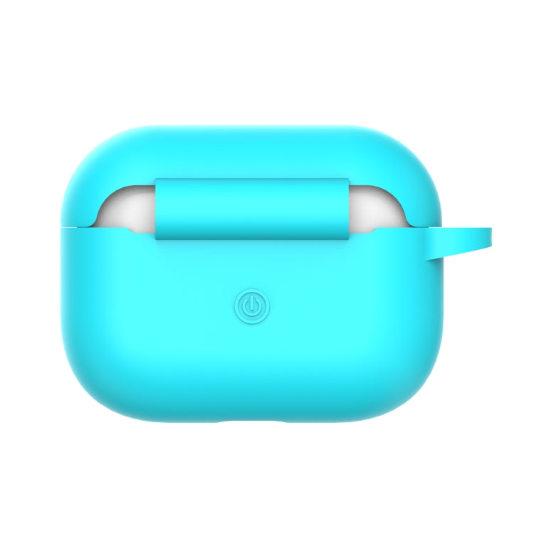 For Apple AirPods Pro Silicone Wireless Earphone Protective Case, Support Wireless Charging
