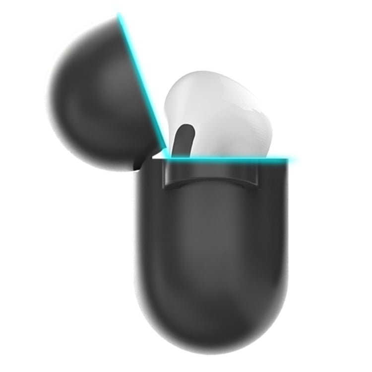 For Apple AirPods Pro Silicone Wireless Earphone Protective Case, Support Wireless Charging