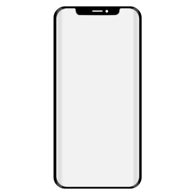 For iPhone 12 Pro Max 50pcs 3D Curved Silk-screen PET Full Coverage Protective Film(Black)