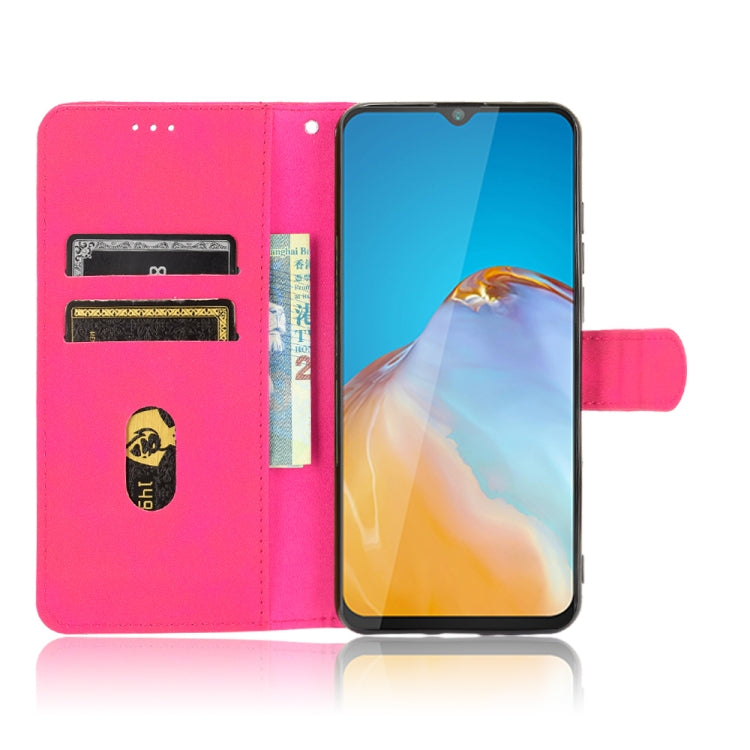 For CUBOT Note 20 Solid Color Skin Feel Magnetic Buckle Horizontal Flip Calf Texture PU Leather Case with Holder & Card Slots & Wallet