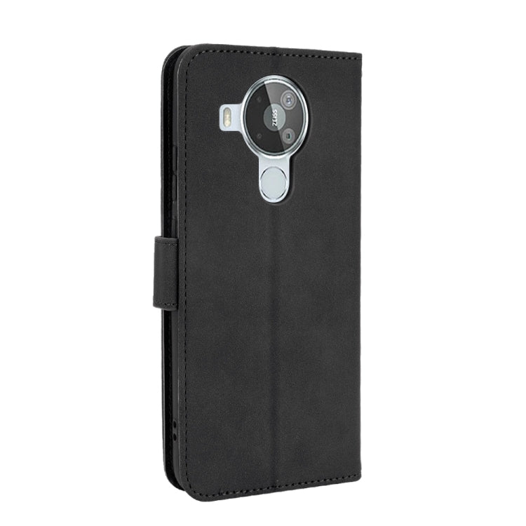 For Nokia 7.3 Solid Color Skin Feel Magnetic Buckle Horizontal Flip Calf Texture PU Leather Case with Holder & Card Slots & Wallet